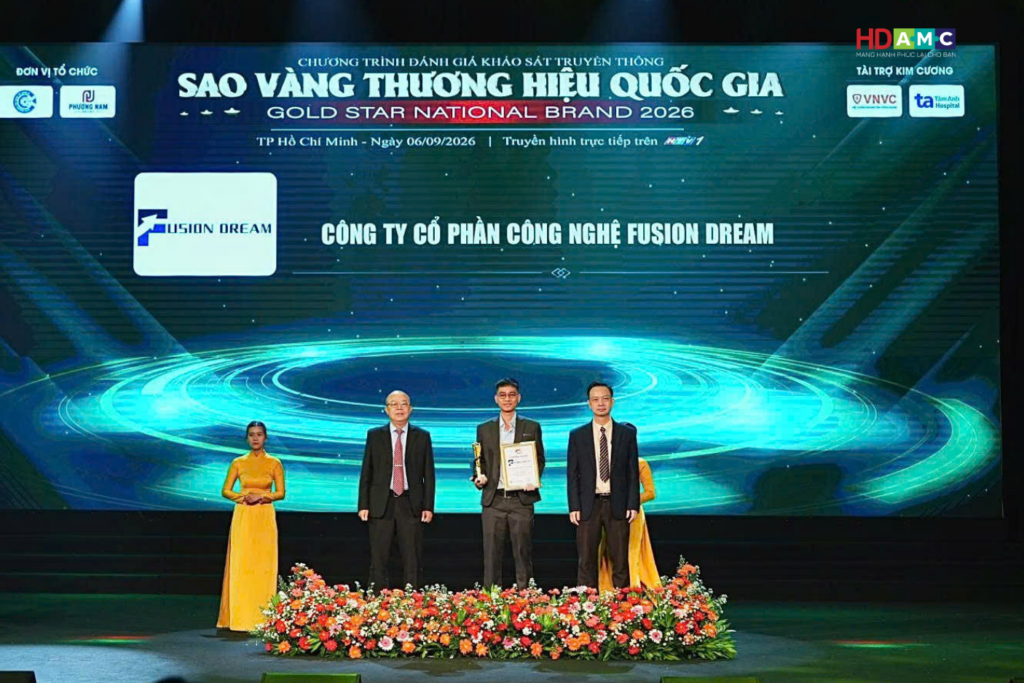sao vàng thương hiệu quốc gia fusion dream